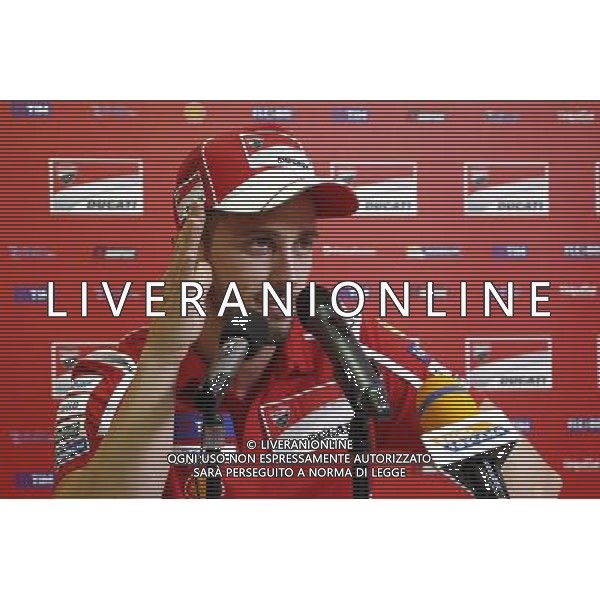 Motomondiale Gran Premio Tribul Mastercard di San Marino e della Riviera di Rimini 07/09/2017 nella foto: Andrea Dovizioso (Ducati Official Team) ©Claudio Zamagni/Agenzia Aldo Liverani Andrea Dovizioso (Ducati Official Team) during MotoGP Tribul Mastercard of San Marino on September 07, 2017 at Misano World Circuit Marco Simoncelli Misano Adriatico Italy photo credit by Claudio Zamagni/Aldo Liverani Photo Agency 