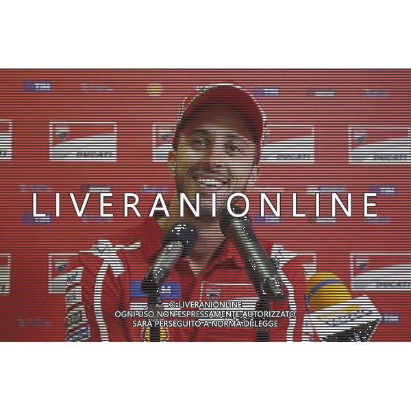 Motomondiale Gran Premio Tribul Mastercard di San Marino e della Riviera di Rimini 07/09/2017 nella foto: Andrea Dovizioso (Ducati Official Team) ©Claudio Zamagni/Agenzia Aldo Liverani Andrea Dovizioso (Ducati Official Team)during MotoGP Tribul Mastercard of San Marino on September 07, 2017 at Misano World Circuit Marco Simoncelli Misano Adriatico Italy photo credit by Claudio Zamagni/Aldo Liverani Photo Agency 