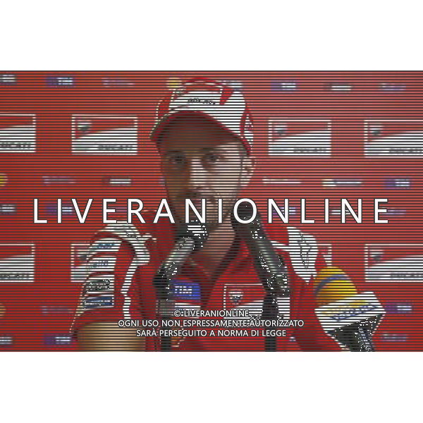 Motomondiale Gran Premio Tribul Mastercard di San Marino e della Riviera di Rimini 07/09/2017 nella foto: Andrea Dovizioso (Ducati Official Team) ©Claudio Zamagni/Agenzia Aldo Liverani Andrea Dovizioso (Ducati Official Team) during MotoGP Tribul Mastercard of San Marino on September 07, 2017 at Misano World Circuit Marco Simoncelli Misano Adriatico Italy photo credit by Claudio Zamagni/Aldo Liverani Photo Agency 