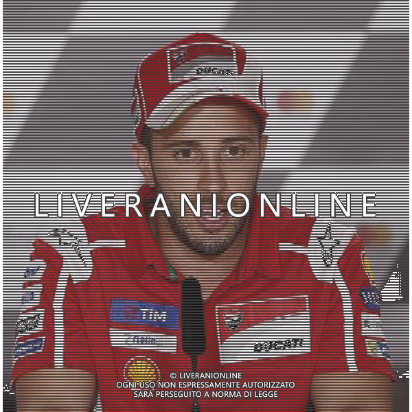 Motomondiale Gran Premio Tribul Mastercard di San Marino e della Riviera di Rimini 07/09/2017 nella foto: Andrea Dovizioso (Ducati Official Team) ©Claudio Zamagni/Agenzia Aldo Liverani Andrea Dovizioso (Ducati Official Team) during MotoGP Tribul Mastercard of San Marino on September 07, 2017 at Misano World Circuit Marco Simoncelli Misano Adriatico Italy photo credit by Claudio Zamagni/Aldo Liverani Photo Agency 