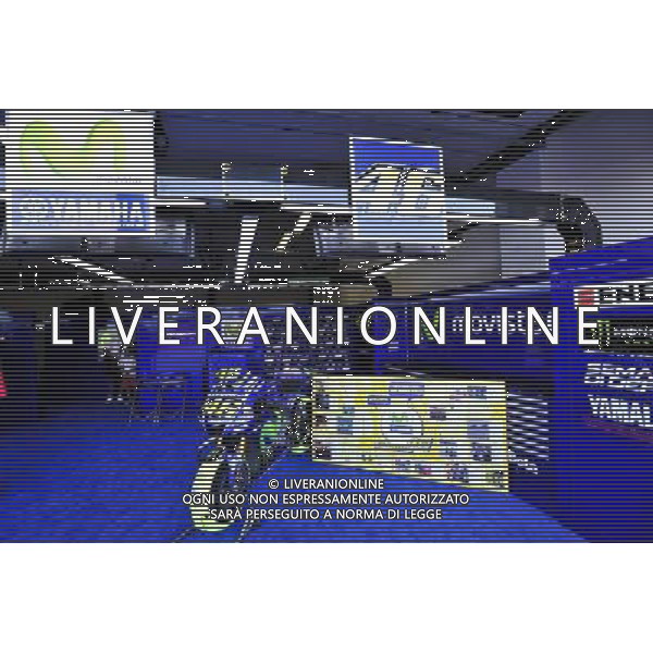 08.09.2017. Misano World Circuit, Misano, Italia. Rossi Box Yamah FOTO G. PIAZZOLLA-AG ALDO LIVERAANI SAS