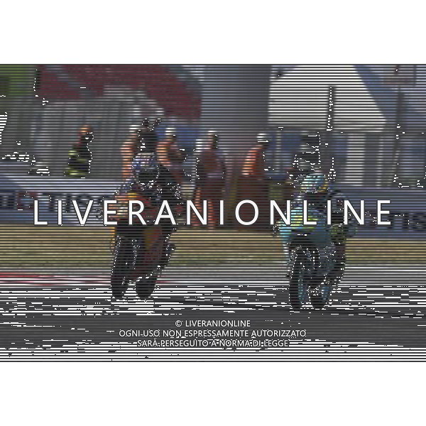 08.09.2017. Misano World Circuit, Misano, Italia.Niccol˜ Antonelli, Joan Mir FOTO G. PIAZZOLLA-AG ALDO LIVERAANI SAS