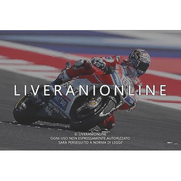 Motomondiale prove libere Gran Premio Tribul Mastercard di San Marino e della Riviera di Rimini 08/09/2017 nella foto: Andrea Dovizioso (Ducati Official Team) ©Claudio Zamagni/Agenzia Aldo Liverani Andrea Dovizioso (Ducati Official Team) during Free Practice MotoGP Tribul Mastercard of San Marino on September 08, 2017 at Misano World Circuit Marco Simoncelli Misano Adriatico Italy photo credit by Claudio Zamagni/Aldo Liverani Photo Agency 