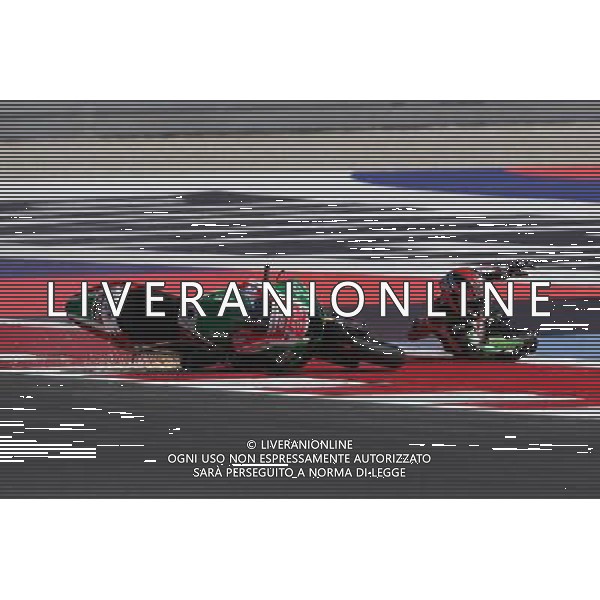 Motomondiale prove libere Gran Premio Tribul Mastercard di San Marino e della Riviera di Rimini 08/09/2017 nella foto: Sam Lowes (Aprilia Racing Team Gresini) ©Claudio Zamagni/Agenzia Aldo Liverani Sam Lowes (Aprilia Racing Team Gresini) crash down during Free Practice MotoGP Tribul Mastercard of San Marino on September 08, 2017 at Misano World Circuit Marco Simoncelli Misano Adriatico Italy photo credit by Claudio Zamagni/Aldo Liverani Photo Agency 