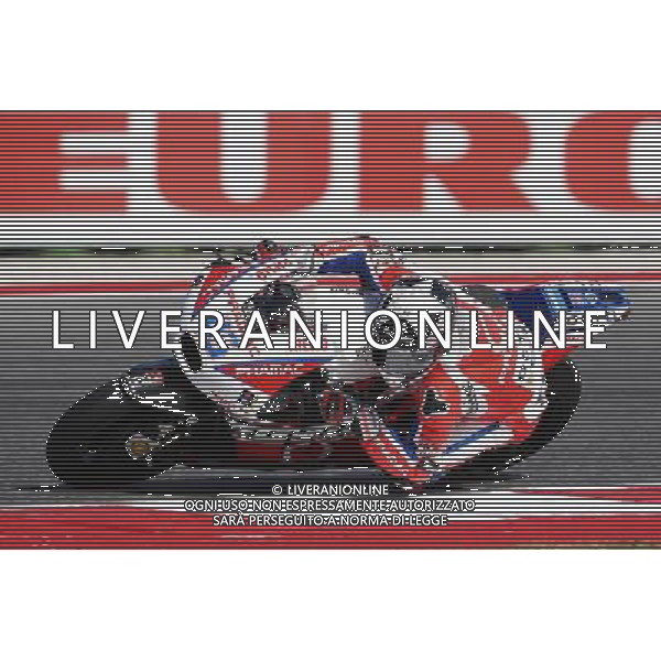 Motomondiale prove libere Gran Premio Tribul Mastercard di San Marino e della Riviera di Rimini 08/09/2017 nella foto: Scott Redding (Ducati OCTO Pramac) ©Claudio Zamagni/Agenzia Aldo Liverani Scott Redding (Ducati OCTO Pramac) during Free Practice MotoGP Tribul Mastercard of San Marino on September 08, 2017 at Misano World Circuit Marco Simoncelli Misano Adriatico Italy photo credit by Claudio Zamagni/Aldo Liverani Photo Agency 
