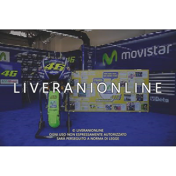 08.09.2017.Misano World Circuit, Misano, Italia. Rossi box FOTO G. PIAZZOLLA-AG ALDO LIVERANI SAS