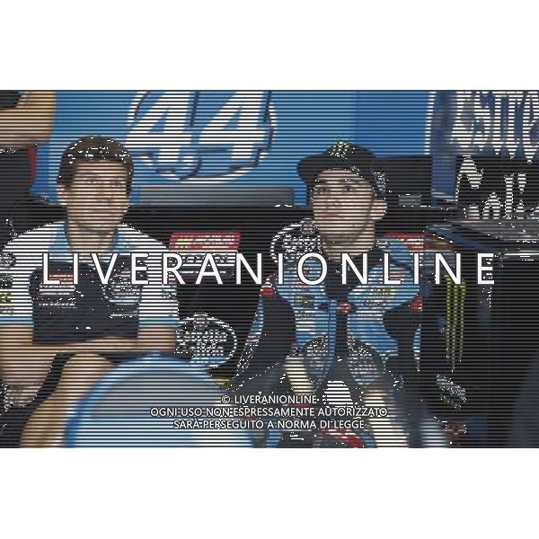 Motomondiale prove libere Gran Premio Tribul Mastercard di San Marino e della Riviera di Rimini 09/09/2017 nella foto: Aron Canet (Honda Estrella Gallicia) ©Claudio Zamagni/Agenzia Aldo Liverani Aron Canet (Honda Estrella Gallicia) during Free Practice MotoGP Tribul Mastercard of San Marino on September 09, 2017 at Misano World Circuit Marco Simoncelli Misano Adriatico Italy photo credit by Claudio Zamagni/Aldo Liverani Photo Agency 