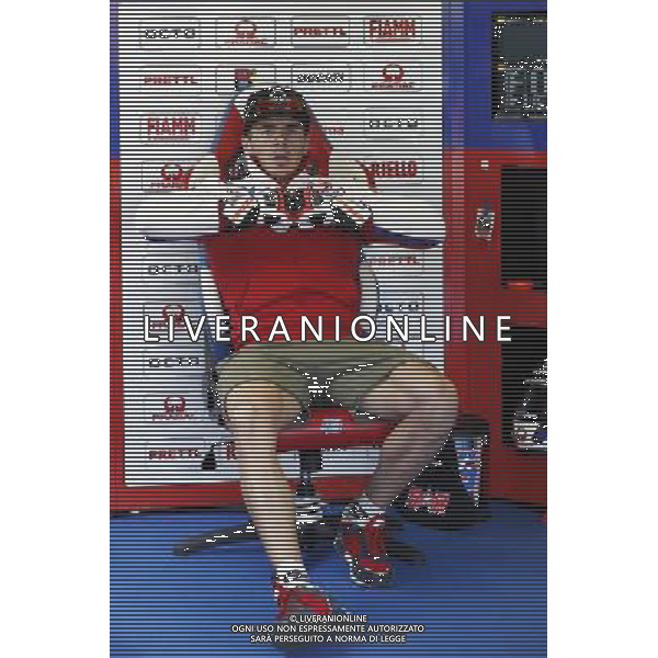 Motomondiale prove libere Gran Premio Tribul Mastercard di San Marino e della Riviera di Rimini 09/09/2017 nella foto: Scott Redding (Ducati OCTO Pramac) ©Claudio Zamagni/Agenzia Aldo Liverani Scott Redding (Ducati OCTO Pramac)during Free Practice MotoGP Tribul Mastercard of San Marino on September 09, 2017 at Misano World Circuit Marco Simoncelli Misano Adriatico Italy photo credit by Claudio Zamagni/Aldo Liverani Photo Agency 