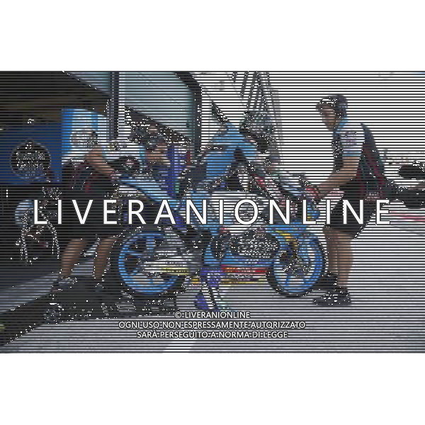 Motomondiale prove libere Gran Premio Tribul Mastercard di San Marino e della Riviera di Rimini 09/09/2017 nella foto: Enea Bastianini (Honda Estrella Gallicia) ©Claudio Zamagni/Agenzia Aldo Liverani Enea Bastianini (Honda Estrella Gallicia) during Free Practice MotoGP Tribul Mastercard of San Marino on September 09, 2017 at Misano World Circuit Marco Simoncelli Misano Adriatico Italy photo credit by Claudio Zamagni/Aldo Liverani Photo Agency 