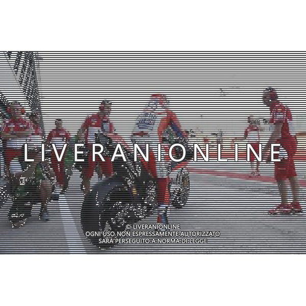 Motomondiale prove libere Gran Premio Tribul Mastercard di San Marino e della Riviera di Rimini 09/09/2017 nella foto: Andrea Dovizioso (Ducati Official Team) ©Claudio Zamagni/Agenzia Aldo Liverani Andrea Dovizioso (Ducati Official Team) during Free Practice MotoGP Tribul Mastercard of San Marino on September 09, 2017 at Misano World Circuit Marco Simoncelli Misano Adriatico Italy photo credit by Claudio Zamagni/Aldo Liverani Photo Agency 