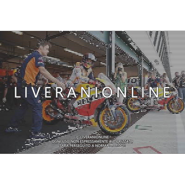 Motomondiale prove libere Gran Premio Tribul Mastercard di San Marino e della Riviera di Rimini 09/09/2017 nella foto: Marc Maruez (Repsol Honda Team) ©Claudio Zamagni/Agenzia Aldo Liverani Marc Maruez (Repsol Honda Team) during Free Practice MotoGP Tribul Mastercard of San Marino on September 09, 2017 at Misano World Circuit Marco Simoncelli Misano Adriatico Italy photo credit by Claudio Zamagni/Aldo Liverani Photo Agency 