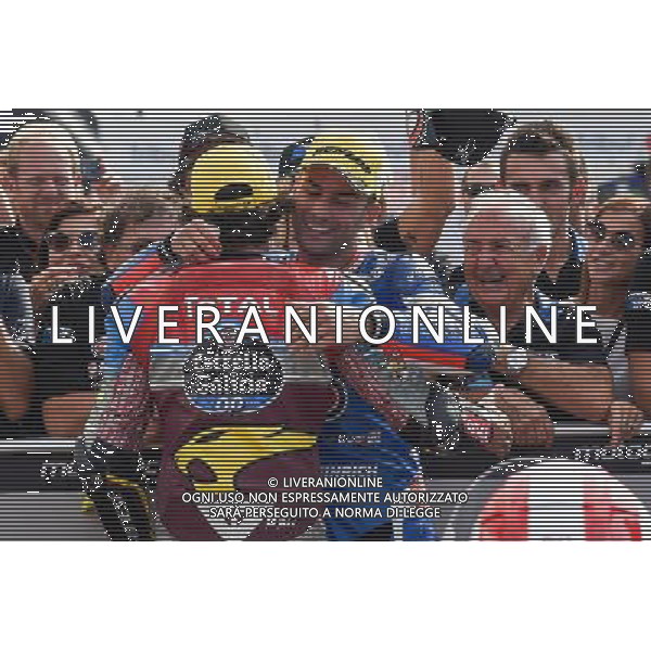 09.09.2017.Misano World Circuit, Misano, Italia.Mattia Pasini e Franco Morbidelli FOTO G.PIAZZOLLA-AG ALDO LIVERANI SAS