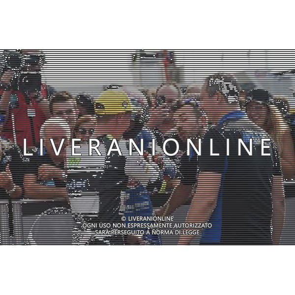 09.09.2017.Misano World Circuit, Misano, Italia. Dominique Aegerter e Mattia Pasini FOTO G.PIAZZOLLA-AG ALDO LIVERANI SAS