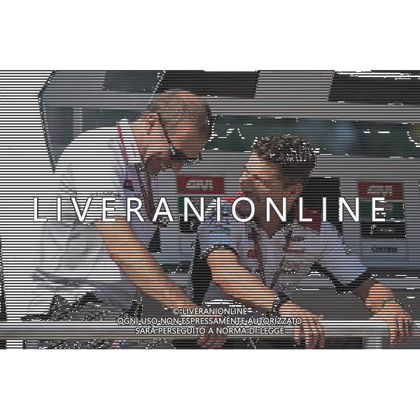 09.09.2017. Misano world Circuit, Misano, Italia. Livio Suppo e Lucio Cecchinello FOTO G. PIAZZOLLA-AG ALDO LIVERANI SAS