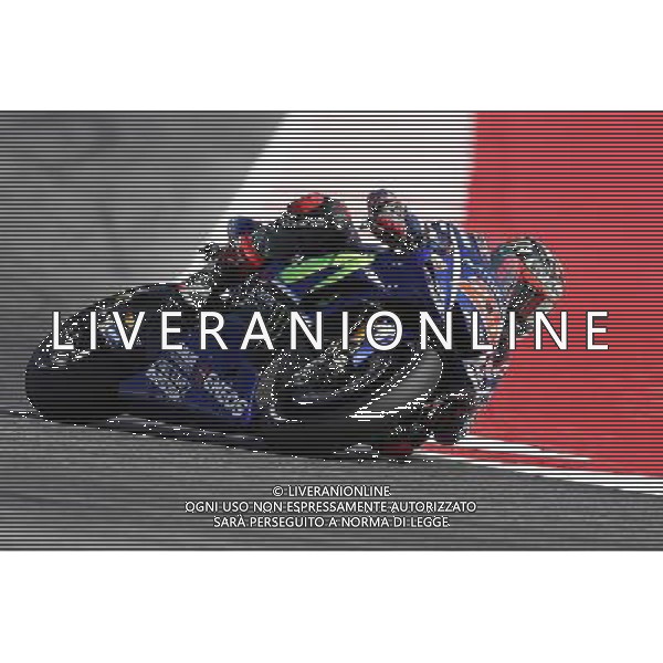 Motomondiale prove libere Gran Premio Tribul Mastercard di San Marino e della Riviera di Rimini 08/09/2017 nella foto: Maverick Vinales (Yamaha MotoGP Official Team) ©Claudio Zamagni/Agenzia Aldo Liverani Maverick Vinales (Yamaha MotoGP Official Team) during Free Practice MotoGP Tribul Mastercard of San Marino on September 08, 2017 at Misano World Circuit Marco Simoncelli Misano Adriatico Italy photo credit by Claudio Zamagni/Aldo Liverani Photo Agency 