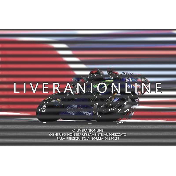 Motomondiale prove libere Gran Premio Tribul Mastercard di San Marino e della Riviera di Rimini 08/09/2017 nella foto: Maverick Vinales (Yamaha MotoGP Official Team) ©Claudio Zamagni/Agenzia Aldo Liverani Maverick Vinales (Yamaha MotoGP Official Team) during Free Practice MotoGP Tribul Mastercard of San Marino on September 08, 2017 at Misano World Circuit Marco Simoncelli Misano Adriatico Italy photo credit by Claudio Zamagni/Aldo Liverani Photo Agency 