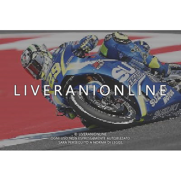 Motomondiale prove libere Gran Premio Tribul Mastercard di San Marino e della Riviera di Rimini 08/09/2017 nella foto: Iannone Andrea (Suzuki Ecstar) ©Claudio Zamagni/Agenzia Aldo Liverani Iannone Andrea (Suzuki Ecstar) during Free Practice MotoGP Tribul Mastercard of San Marino on September 08, 2017 at Misano World Circuit Marco Simoncelli Misano Adriatico Italy photo credit by Claudio Zamagni/Aldo Liverani Photo Agency 