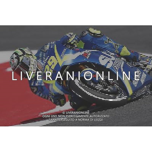 Motomondiale prove libere Gran Premio Tribul Mastercard di San Marino e della Riviera di Rimini 08/09/2017 nella foto: Iannone Andrea (Suzuki Ecstar) ©Claudio Zamagni/Agenzia Aldo Liverani Iannone Andrea (Suzuki Ecstar) during Free Practice MotoGP Tribul Mastercard of San Marino on September 08, 2017 at Misano World Circuit Marco Simoncelli Misano Adriatico Italy photo credit by Claudio Zamagni/Aldo Liverani Photo Agency 