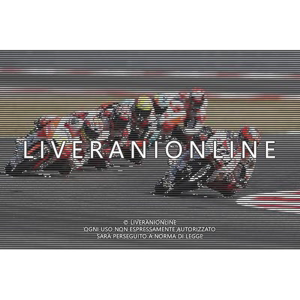 Motomondiale prove libere Gran Premio Tribul Mastercard di San Marino e della Riviera di Rimini 08/09/2017 nella foto: Tony Arbolino (Honda Sic58 squadra corse) Lorenzo Dalla Porta (Mahindra Pull\'Bear Aspar Team) ©Claudio Zamagni/Agenzia Aldo Liverani Tony Arbolino (Honda Sic58 squadra corse) Lorenzo Dalla Porta (Mahindra Pull\'Bear Aspar Team) during Free Practice MotoGP Tribul Mastercard of San Marino on September 08, 2017 at Misano World Circuit Marco Simoncelli Misano Adriatico Italy photo credit by Claudio Zamagni/Aldo Liverani Photo Agency 