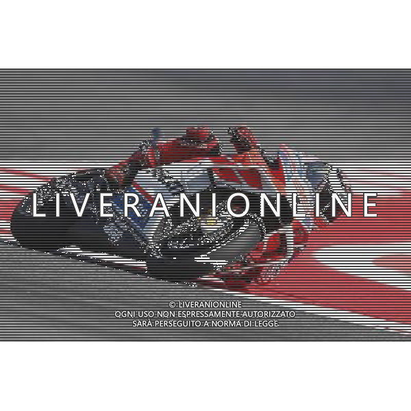 Motomondiale prove libere Gran Premio Tribul Mastercard di San Marino e della Riviera di Rimini 08/09/2017 nella foto: Jorge Lorenzo (Ducati Official Team) ©Claudio Zamagni/Agenzia Aldo Liverani Jorge Lorenzo (Ducati Official Team) during Free Practice MotoGP Tribul Mastercard of San Marino on September 08, 2017 at Misano World Circuit Marco Simoncelli Misano Adriatico Italy photo credit by Claudio Zamagni/Aldo Liverani Photo Agency 