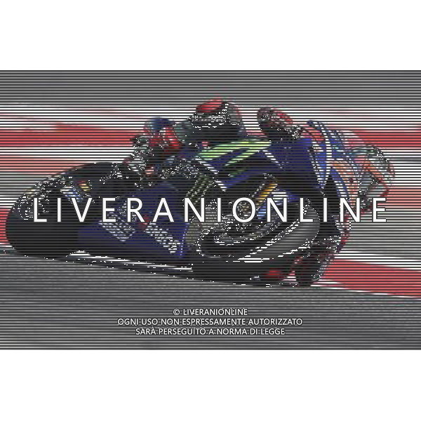 Motomondiale prove libere Gran Premio Tribul Mastercard di San Marino e della Riviera di Rimini 08/09/2017 nella foto: Maverick Vinales (Yamaha MotoGP Official Team) ©Claudio Zamagni/Agenzia Aldo Liverani Maverick Vinales (Yamaha MotoGP Official Team) during Free Practice MotoGP Tribul Mastercard of San Marino on September 08, 2017 at Misano World Circuit Marco Simoncelli Misano Adriatico Italy photo credit by Claudio Zamagni/Aldo Liverani Photo Agency 