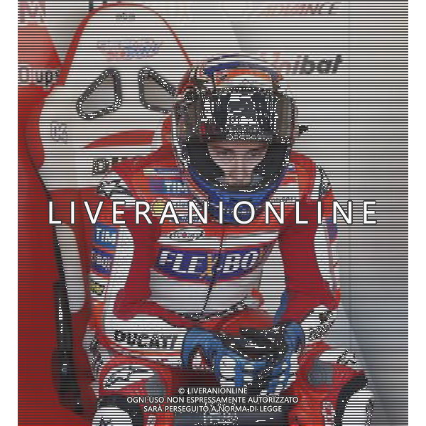 Motomondiale prove libere Gran Premio Tribul Mastercard di San Marino e della Riviera di Rimini 09/09/2017 nella foto: Andrea Dovizioso (Ducati Official Team) ©Claudio Zamagni/Agenzia Aldo Liverani Andrea Dovizioso (Ducati Official Team) during Free Practice MotoGP Tribul Mastercard of San Marino on September 09, 2017 at Misano World Circuit Marco Simoncelli Misano Adriatico Italy photo credit by Claudio Zamagni/Aldo Liverani Photo Agency 