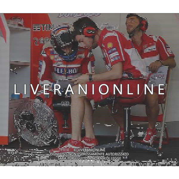 Motomondiale prove libere Gran Premio Tribul Mastercard di San Marino e della Riviera di Rimini 09/09/2017 nella foto: Andrea Dovizioso (Ducati Official Team) ©Claudio Zamagni/Agenzia Aldo Liverani Andrea Dovizioso (Ducati Official Team) during Free Practice MotoGP Tribul Mastercard of San Marino on September 09, 2017 at Misano World Circuit Marco Simoncelli Misano Adriatico Italy photo credit by Claudio Zamagni/Aldo Liverani Photo Agency 