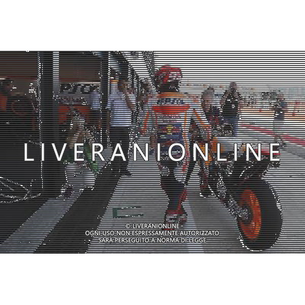 Motomondiale prove libere Gran Premio Tribul Mastercard di San Marino e della Riviera di Rimini 09/09/2017 nella foto: Marc Maruez (Repsol Honda Team) ©Claudio Zamagni/Agenzia Aldo Liverani Marc Maruez (Repsol Honda Team) during Free Practice MotoGP Tribul Mastercard of San Marino on September 09, 2017 at Misano World Circuit Marco Simoncelli Misano Adriatico Italy photo credit by Claudio Zamagni/Aldo Liverani Photo Agency 