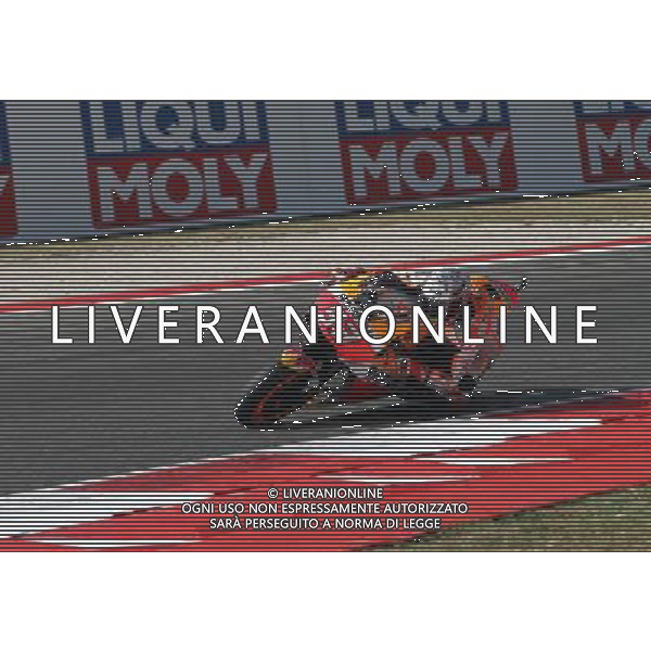 Misano Adriatico ( RN ) 08/09/2017 Misano World Circuit Marco Simoncelli. Gran Premio Tribul Mastercard di San Marino e della Riviera di Rimini 2017 - MOTOGP Nella foto: Marc Marquez ( ESP ) su HONDA PH Lauro Montagnini ag aldo liverani sas