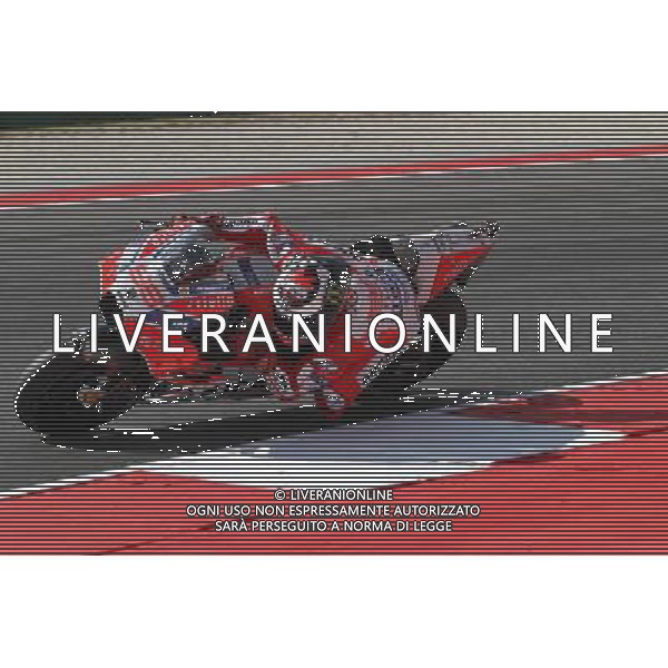 Misano Adriatico ( RN ) 08/09/2017 Misano World Circuit Marco Simoncelli. Gran Premio Tribul Mastercard di San Marino e della Riviera di Rimini 2017 - MOTOGP Nella foto: Jorge Lorenzo ( ESP ) su DUCATI PH Lauro Montagnini ag aldo liverani sas