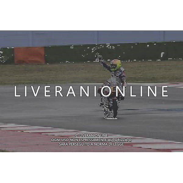 10.09.2017. Misano World Circuit, Misano, Italia. Romano Fenati celebra primo posto FOTO G.PIAZZOLLA-AG ALDO LIVERANI SAS