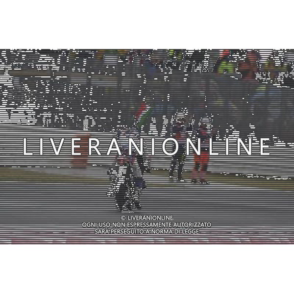 10.09.2017. Misano World Circuit, Misano, Italia. Romano Fenati celebra primo posto FOTO G.PIAZZOLLA-AG ALDO LIVERANI SAS