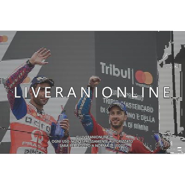 10.09.2017. Misano World Circuit, Misano, Italia.Danilo Petrucci e Andrea Dovizioso FOTO G.PIAZZOLLA -AG ALDO LIVERANI SAS