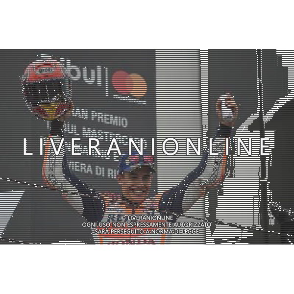 10.09.2017. Misano World Circuit, Misano, Italia.Marc Marquez FOTO G.PIAZZOLLA -AG ALDO LIVERANI SAS