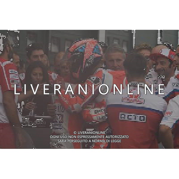 10.09.2017. Misano World Circuit, Misano, Italia.Andrea Dovizioso e Danilo Petrucci FOTO G.PIAZZOLLA -AG ALDO LIVERANI SAS