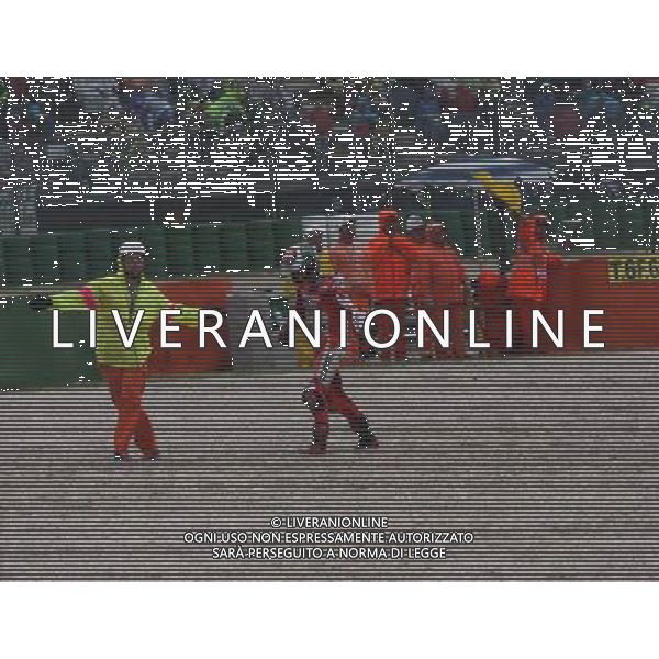Misano Adriatico ( RN ) 10/09/2017 Misano World Circuit Marco Simoncelli. Gran Premio Tribul Mastercard di San Marino e della Riviera di Rimini 2017 - MOTOGP Nella foto: Jorge Lorenzo ( ESP ) su DUCATI incidente PH Lauro Montagnini AG ALDO LIVERANI SAS