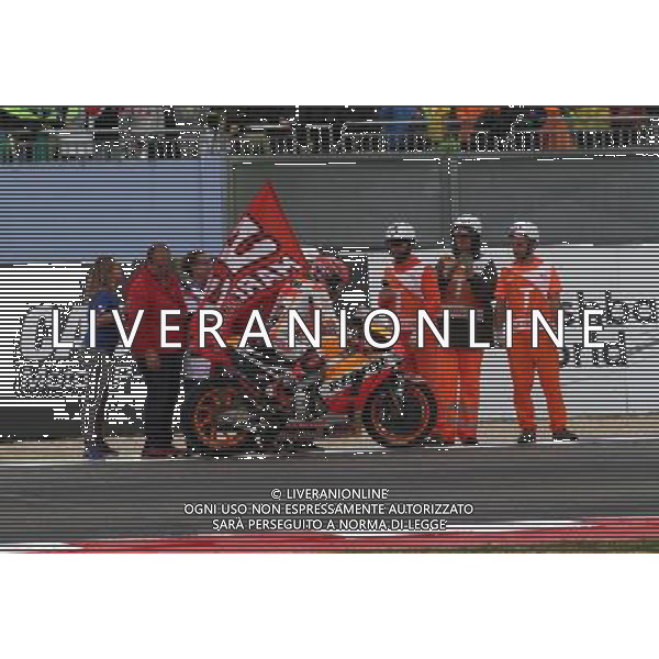 Misano Adriatico ( RN ) 10/09/2017 Misano World Circuit Marco Simoncelli. Gran Premio Tribul Mastercard di San Marino e della Riviera di Rimini 2017 - MOTOGP Nella foto: Marc Marquez ( ESP ) su HONDA PH Lauro Montagnini AG ALDO LIVERANI SAS