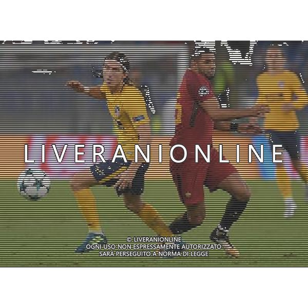 UEFA Champions League 2017/2018 Gruppo C Roma - 12.09.2017 Roma-Atletico Madrid Nella Foto:luis felipe - bruno peres /Ph.Vitez-Ag. Aldo Liverani