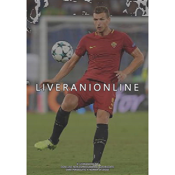 UEFA Champions League 2017/2018 Gruppo C Roma - 12.09.2017 Roma-Atletico Madrid Nella Foto:dzeko edin /Ph.Vitez-Ag. Aldo Liverani