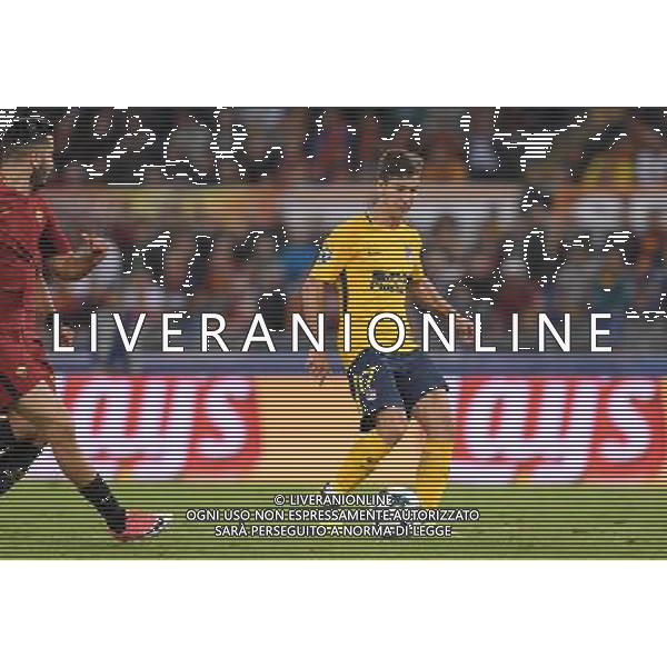 UEFA Champions League 2017/2018 Gruppo C Roma - 12.09.2017 Roma-Atletico Madrid Nella Foto:occasione vietto parata da alisson /Ph.Vitez-Ag. Aldo Liverani
