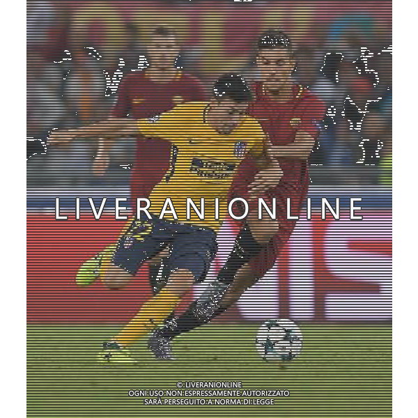 UEFA Champions League 2017/2018 Gruppo C Roma - 12.09.2017 Roma-Atletico Madrid Nella Foto:gaitan - pellegrini /Ph.Vitez-Ag. Aldo Liverani