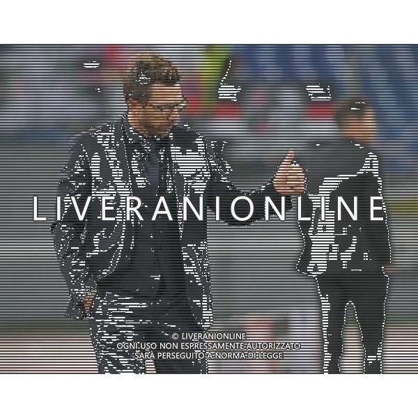 UEFA Champions League 2017/2018 Gruppo C Roma - 12.09.2017 Roma-Atletico Madrid Nella Foto:Di Francesco Eusebio /Ph.Vitez-Ag. Aldo Liverani