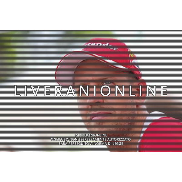 Sebastian Vettel (GER) Scuderia Ferrari 14.09.2017. Formula 1 World Championship, Rd 14, Singapore Grand Prix, Marina Bay Street Circuit, Singapore, Preparation Day. AG ALDO LIVERANI SAS ONLY ITALY
