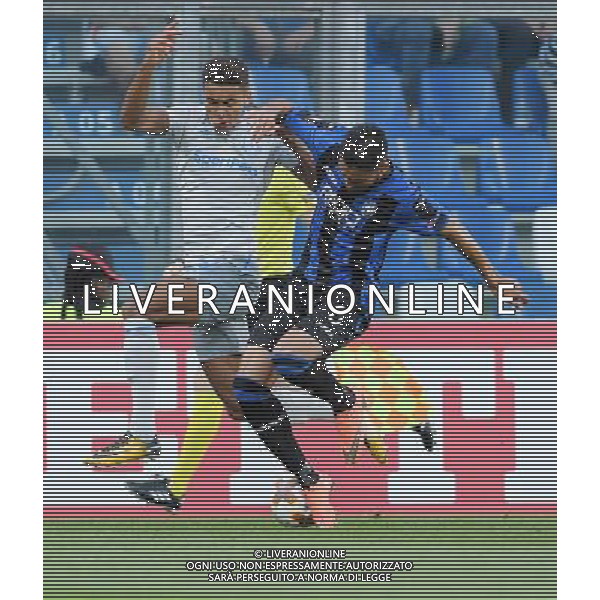 UEFA Europa League 2017/2018 Gruppo E Reggio Emilia - 14.09.2017 Atalanta-Everton Nella Foto:calvert-lewin - Jose Luis Palomino /Ph.Vitez-Ag. Aldo Liverani