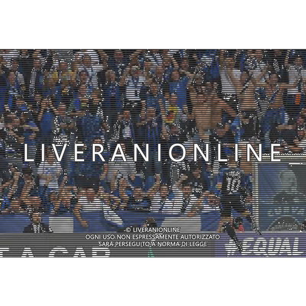 UEFA Europa League 2017/2018 Gruppo E Reggio Emilia - 14.09.2017 Atalanta-Everton Nella Foto:gomez esultanza dopo il gol /Ph.Vitez-Ag. Aldo Liverani