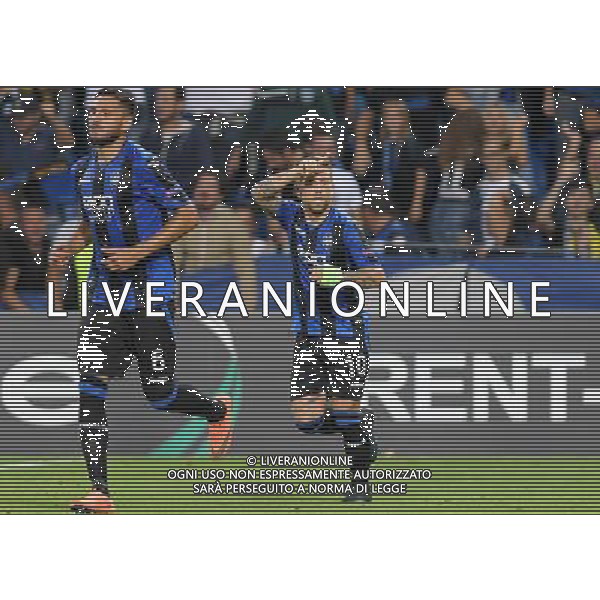 UEFA Europa League 2017/2018 Gruppo E Reggio Emilia - 14.09.2017 Atalanta-Everton Nella Foto:gomez esultanza dopo il gol /Ph.Vitez-Ag. Aldo Liverani
