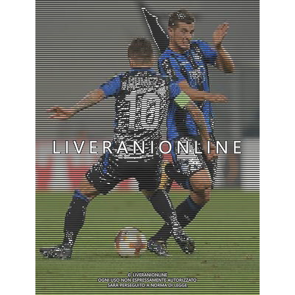UEFA Europa League 2017/2018 Gruppo E Reggio Emilia - 14.09.2017 Atalanta-Everton Nella Foto:gomez e freuler /Ph.Vitez-Ag. Aldo Liverani