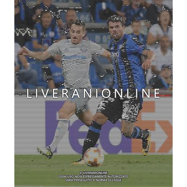 UEFA Europa League 2017/2018 Gruppo E Reggio Emilia - 14.09.2017 Atalanta-Everton Nella Foto: andrea petagna - baines /Ph.Vitez-Ag. Aldo Liverani