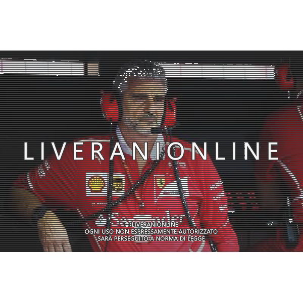 Maurizio Arrivabene (ITA) Ferrari Team Principal. 15.09.2017. Formula 1 World Championship, Rd 14, Singapore Grand Prix, Marina Bay Street Circuit, Singapore, Practice Day. AG ALDO LIVERANI SAS ONLY ITALY