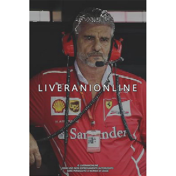 Maurizio Arrivabene (ITA) Ferrari Team Principal. 15.09.2017. Formula 1 World Championship, Rd 14, Singapore Grand Prix, Marina Bay Street Circuit, Singapore, Practice Day. AG ALDO LIVERANI SAS ONLY ITALY
